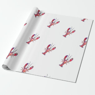 Papel De Presente New England Lobster Gift Wrap