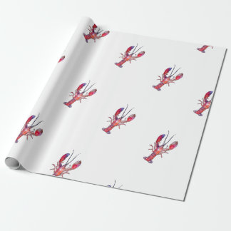 Papel De Presente New England Lobster Gift Wrap