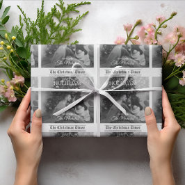 Papel De Presente Newspaper What A Year Holiday Photo Christmas