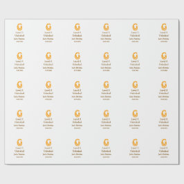 Papel De Presente Nível 5 desbloqueado cadeado laranja marrom feliz 
