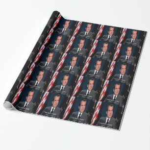 Papel De Presente Nixon & Não Um Ladrão Citação