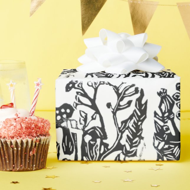 Papel De Presente No Jardim (Festa de aniversário)