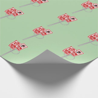 Papel De Presente No parking anarchy sign