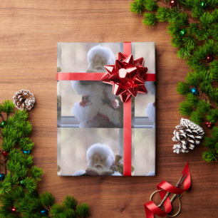 Papel De Presente Noel Clause Lendo Quebra de Presente