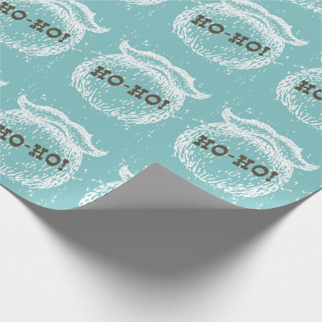 Papel De Presente Noel de Papais noeis de Natal Ho-Ho (Ponta)