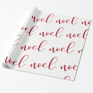 Papel De Presente Noel vermelho e roteiro do White Christmas