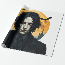 Papel De Presente Noite de Halloween - Ascensão de vampiro