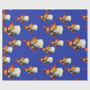 Papel De Presente Noite de Halloween das bruxas de bebês