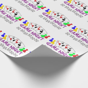 Papel De Presente Noite de Jogos