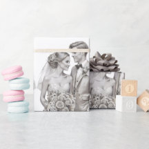 Noiva e Casal de Casamento