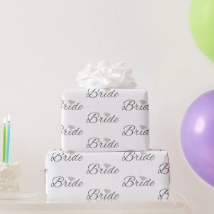 Papel De Presente Noiva Personalizada Para Ser   Festa de Noivado El