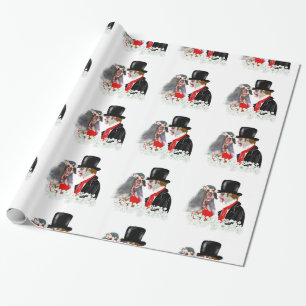 Papel De Presente Noiva Zombie assustadora e presente de noiva