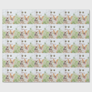 Papel De Presente nome animal de estimação cachorro gato pata simple
