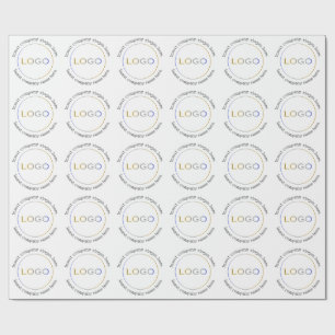 Papel De Presente Nome do logotipo comercial Slogan profissional min