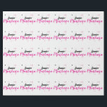 Papel De Presente Nome moderno e elegante profissional<br><div class="desc">Um design perfeito que funcionará nos negócios ou na sua vida privada. Um olhar simples,  minimalista e perfeito. Só para você.</div>