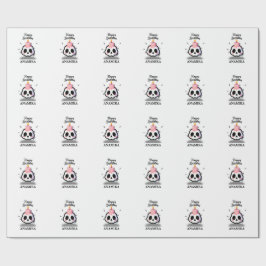 Papel De Presente Nome personalizado Aniversário