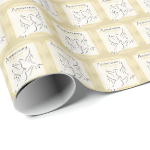 Papel De Presente Nome Personalizado, Bênçãos de Aniversário de