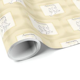 Papel De Presente Nome Personalizado, Bênçãos de Aniversário de