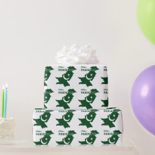Papel De Presente Nome Personalizado Paquistão