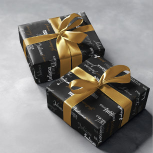 Papel De Presente nomeada . seu próprio nome . personalizada