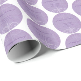 Papel De Presente Nomes personalizados, 50º aniversário de casamento