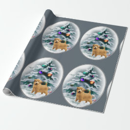 Papel De Presente Norfolk Terrier Natal