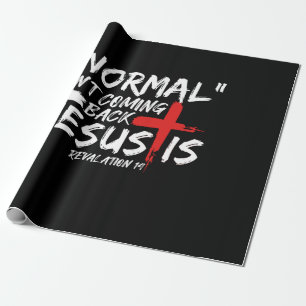 Papel De Presente Normal não está voltando, mas Jesus é a Revela
