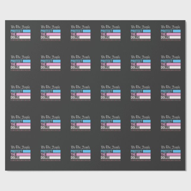 Papel De Presente Nós, as Pessoas, protegemos o transgênero LGBT das (Aberto)