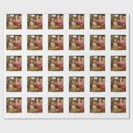 Papel De Presente Nos dias anteriores ao café.