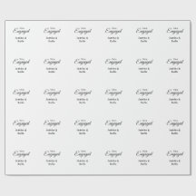 Nós somos um casal de noivos nome romântico simple