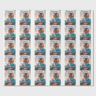 Papel De Presente Nossa aventura começa adicionar foto de casal amor