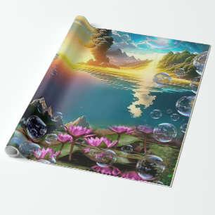 Papel De Presente Nosso Sol é uma Estrela e um Giver da Vida