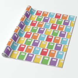 Papel De Presente Notebook para professor de volta à escola