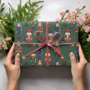 Papel De Presente Nozes de Natal