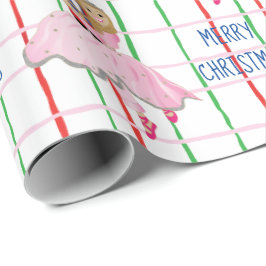Papel De Presente Nozes de Natal