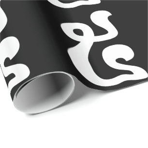 Papel De Presente Número Cambojano 5 / Cinco / ៥ (Pram) Escrita Khme