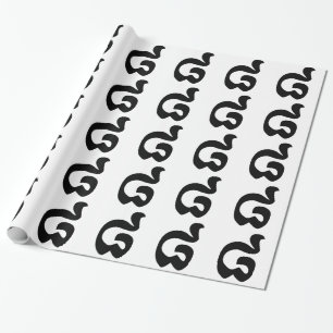 Papel De Presente Número Cambojano 8 / Oito / ៨ (Pram Bei) Khmer
