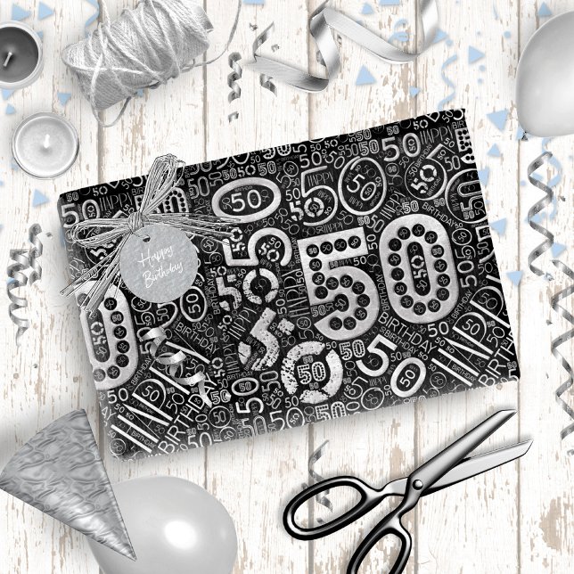 Papel De Presente Número de Aniversário Cloud 5D da Palavra ID270 (Criador carregado)