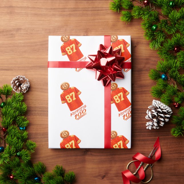 Papel De Presente Numerology It Adds Up: Keeping It 100 (Presente de Natal)