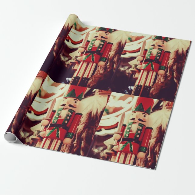 Papel De Presente Nutcracker (Desenrolado)