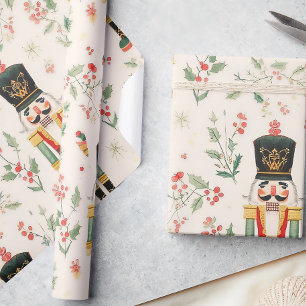 Papel De Presente Nutcracker