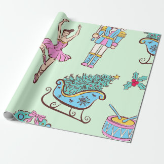 Papel De Presente Nutcracker Holiday Ballet