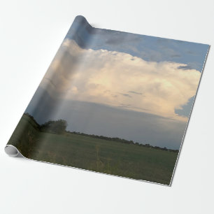 Papel De Presente Nuvem de Tempestade