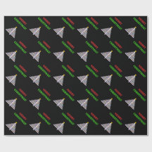 O abstrato decorou a árvore de Natal + Cumprimento