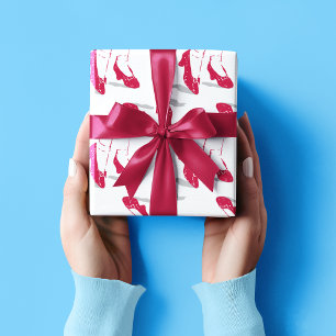 Papel De Presente O Assistente De Oz™ Padrão Ruby Slippers™