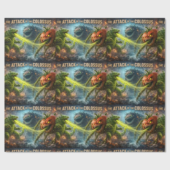 Papel De Presente O ataque do Colossus mutante veggie 40 esteira wr (Aberto)