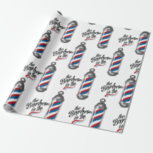 Papel De Presente O barbeiro está dentro