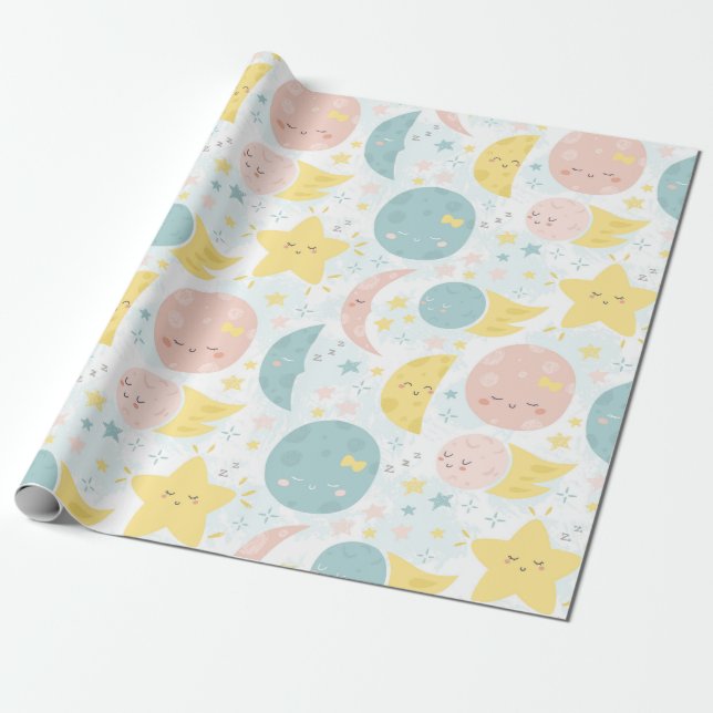 Papel De Presente O Céu é o Limite (Desenrolado)