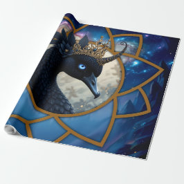 Papel De Presente O Cisne que Guarda a Lua.