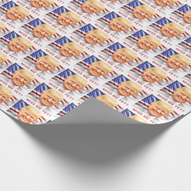 Papel De Presente O Donald Trump Sentiu Minha Falta? (Ponta)